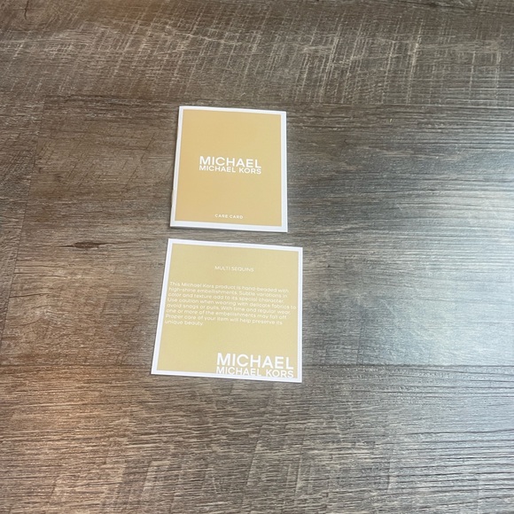 Michael Kors Mirella Extra-Small Sequined Crossbody Bag Shopper Tote NWOT - Picture 7 of 10